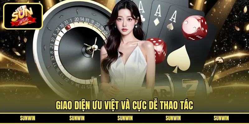Giao diện ưu việt và cực dễ thao tác