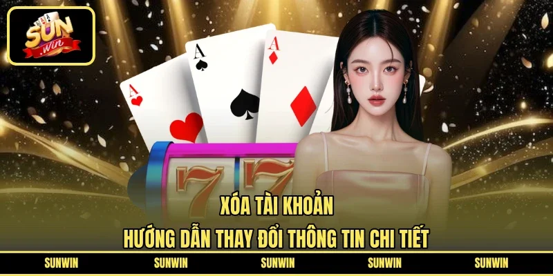 Xóa tài khoản